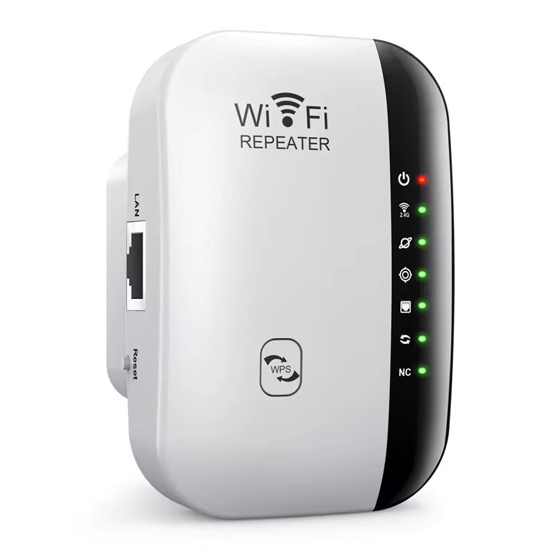 300Mbps Wireless Wi-Fi Repeater and Extender with 802.11N Technology for Enhanced Long Range Signal Amplification